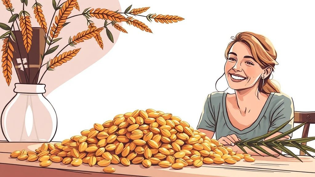 대마종자유, 무엇일까요? (illustration 스타일)