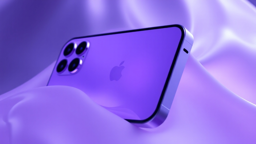 아이폰17 예상 스펙 및 디자인 (realistic 스타일)