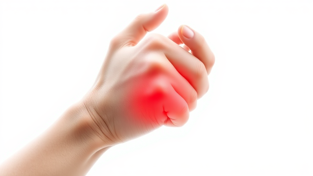 류마티스와의 관계 (watercolor 스타일)