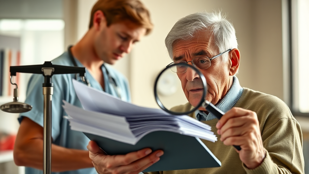 의료급여 수급 자격 및 신청 방법 (realistic 스타일)