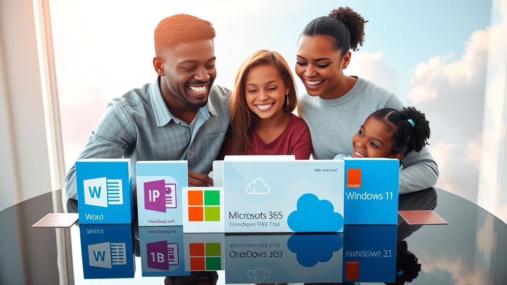 마이크로소프트 365 무료 체험부터 구독 해지까지 완벽 가이드 3 MS 365 무료 체험 방법 (realistic 스타일)