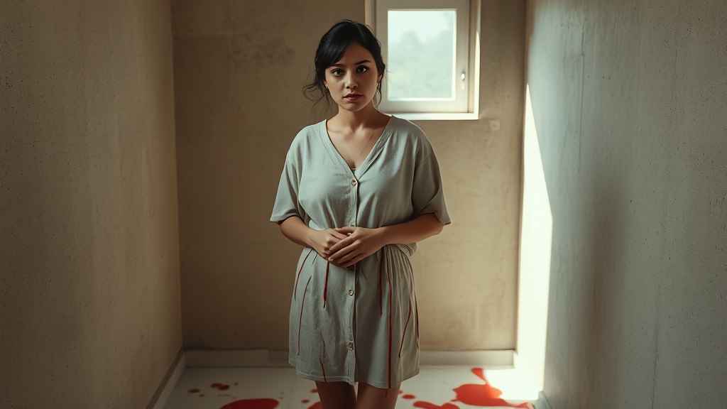 생리 관련 꿈 해석 (realistic 스타일)