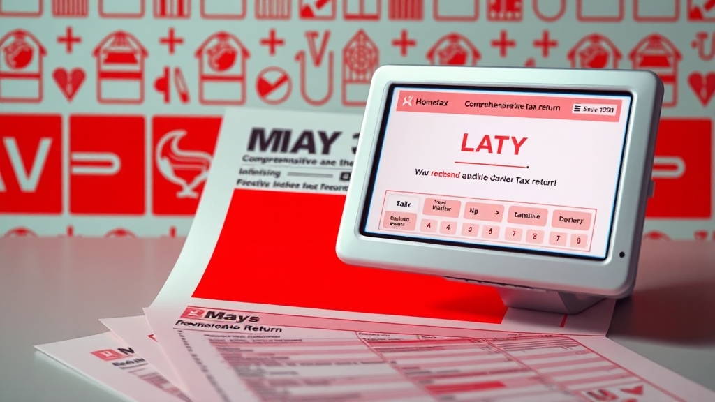 신고 기간 및 절차 (popart 스타일)