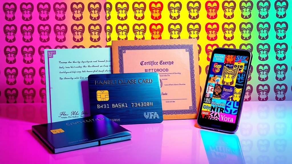 가입 전 준비물 (popart 스타일)