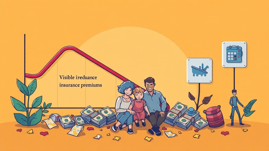 건강보험료 절감 전략 (illustration 스타일)