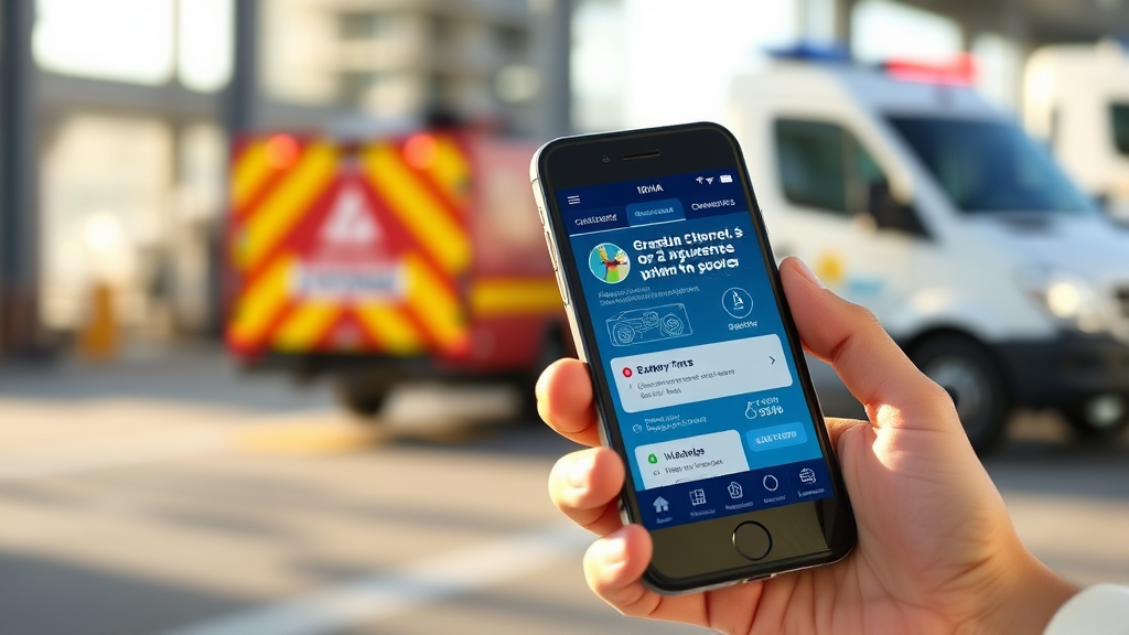 현대해상 긴급출동 서비스, 스마트하게 이용하는 꿀팁 (realistic 스타일)