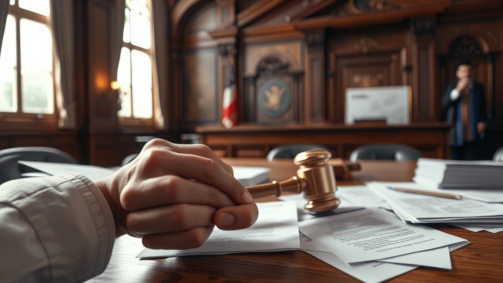 재산조회, 법적 절차와 준비 (realistic 스타일)