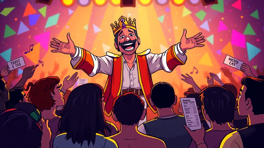 콘서트 관람 꿀팁 대방출 (cartoon 스타일)