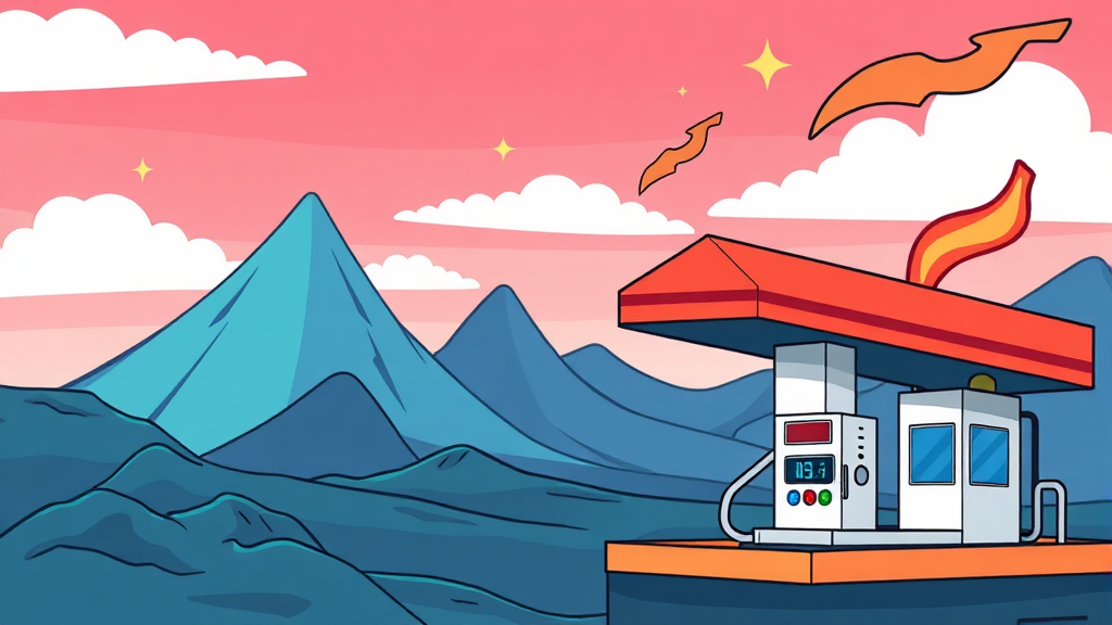 석유 최고가격제, 앞으로의 전망과 과제 (cartoon 스타일)