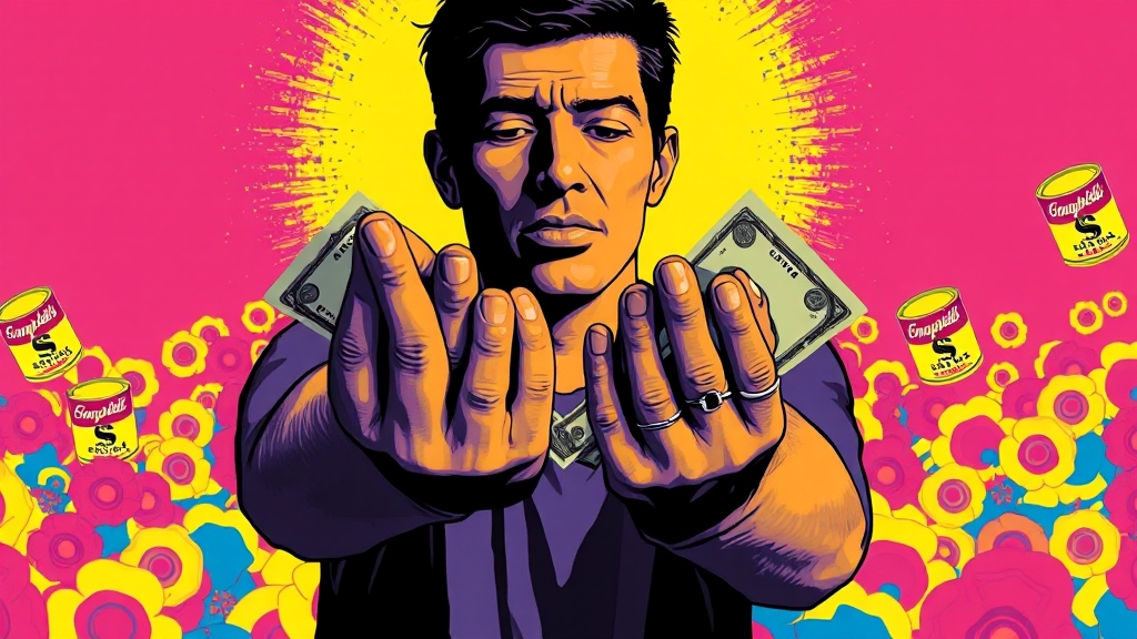 무직자 소액대출, 왜 필요할까? (popart 스타일)