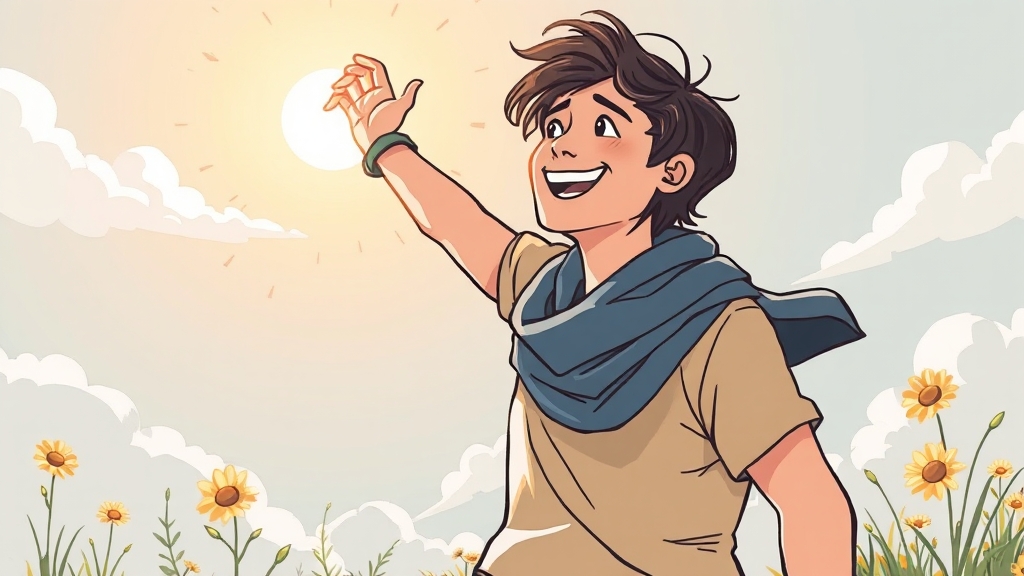 채무조정, 왜 필요할까요? (illustration 스타일)