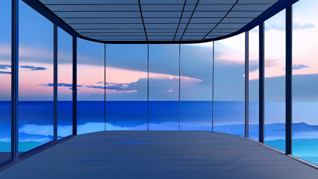 해운대 블루라인파크, 놓치면 후회할 야경과 숨겨진 매력 (watercolor 스타일)