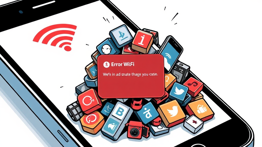 가장 흔한 플레이스토어 오류 원인 파헤치기 (illustration 스타일)