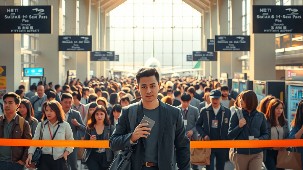 스마트패스 전용 게이트 위치 및 운영 시간 (realistic 스타일)