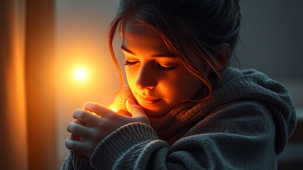 사이버 불링 피해자 보호 및 지원 (realistic 스타일)