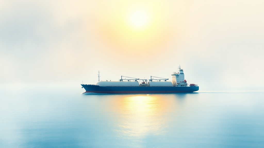 대한해운, 투자 매력은? (watercolor 스타일)