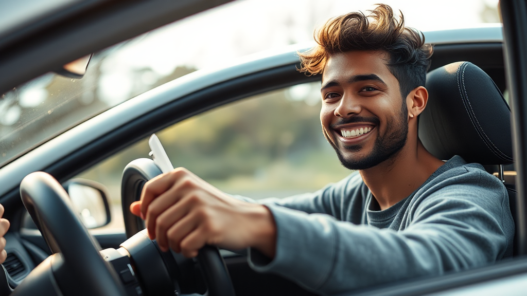 운전면허 취득 절차 상세 안내 (realistic 스타일)