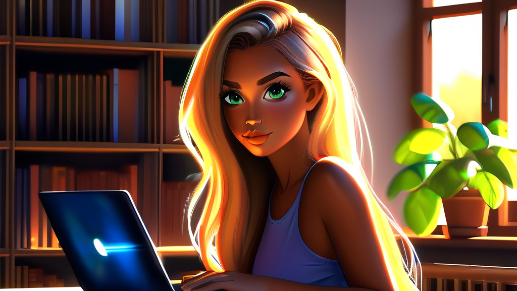 AI 기반 학습 도구: Gemini와 NotebookLM 활용법 (realistic 스타일)