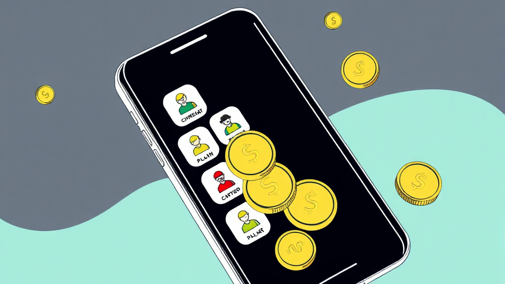 알뜰폰 요금제 변경, 이것이 궁금해요! (illustration 스타일)