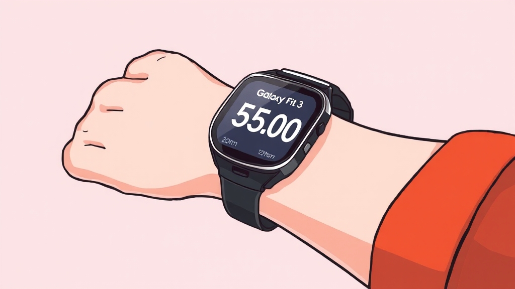 갤럭시 핏3 구매 가이드 (cartoon 스타일)