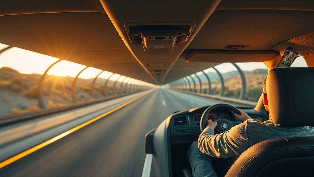 장거리 운전자를 위한 꿀팁 (realistic 스타일)