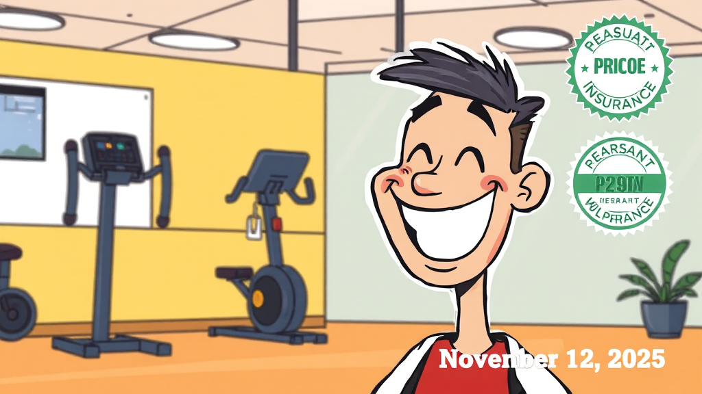 헬스장, 가격 공개 및 소비자 보호 강화! (cartoon 스타일)