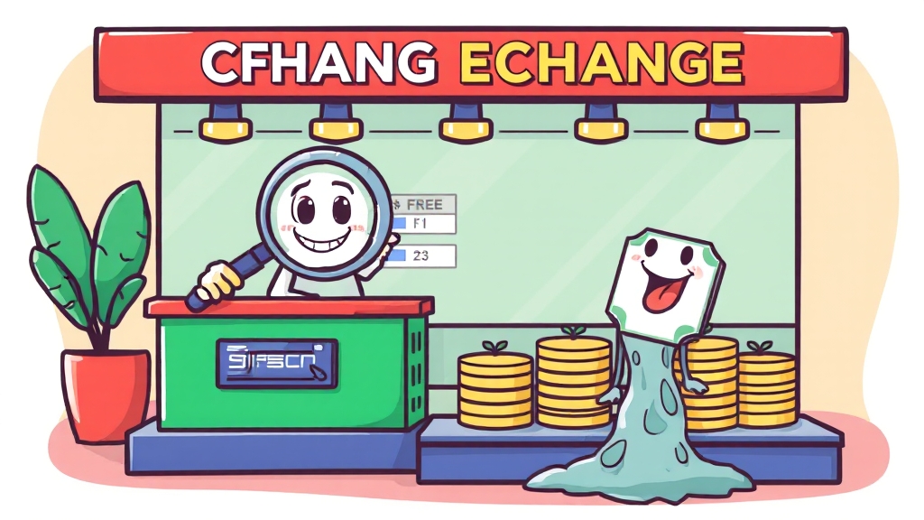 환테크 꿀팁, 플랫폼 활용법 (cartoon 스타일)