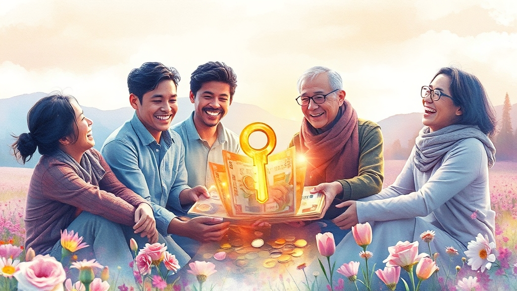 주휴수당, 당신의 소중한 권리입니다 (watercolor 스타일)