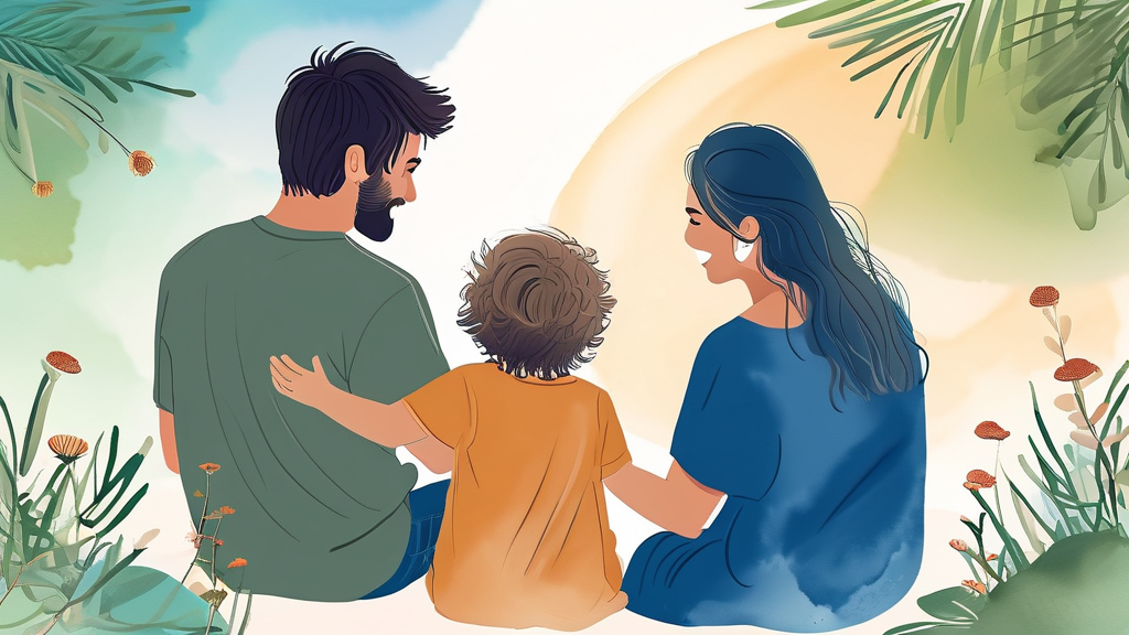 피부양자 자격 요건 및 변경 기준 상세 안내 (watercolor 스타일)