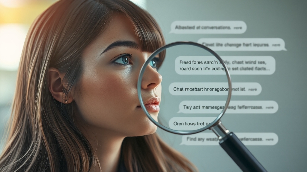 챗, 저장된 채팅 확인법 (realistic 스타일)