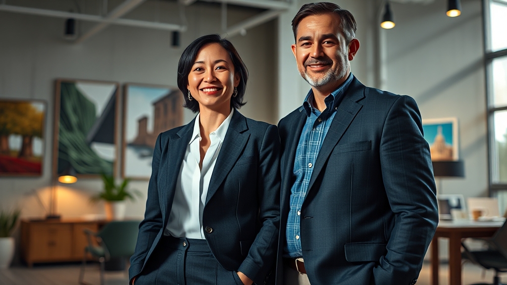 매기 강 감독은 누구? (realistic 스타일)