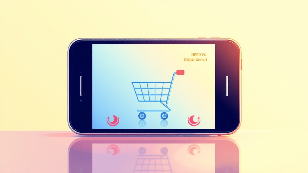 디지털 온누리상품권 구매 방법 (illustration 스타일)