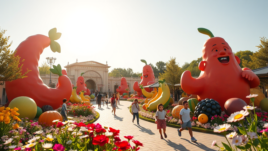 과일나라 테마공원 (realistic 스타일)