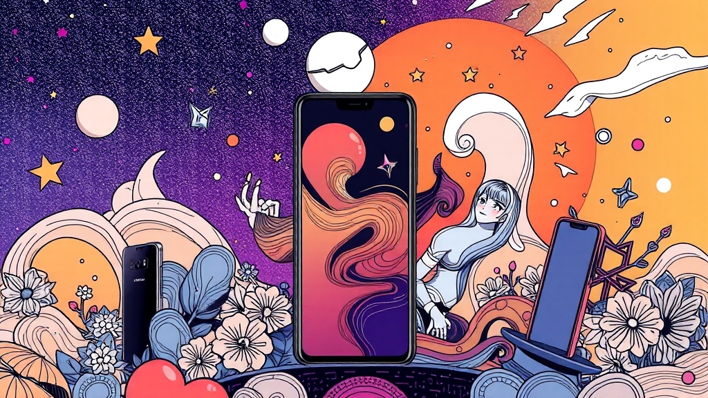 갤럭시 S25, 지금 구매해도 괜찮을까? (illustration 스타일)