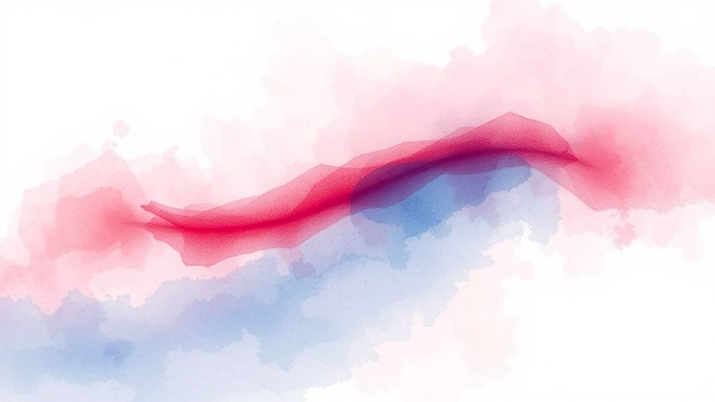 부작용 및 안전성 비교 (watercolor 스타일)