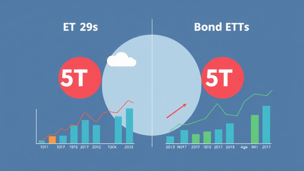 연령대별 ETF 투자 전략 (illustration 스타일)