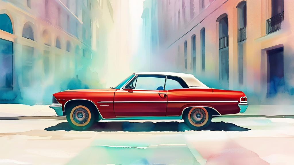 기존 보험 점검 및 특약 확인, 이것만은 꼭! (watercolor 스타일)