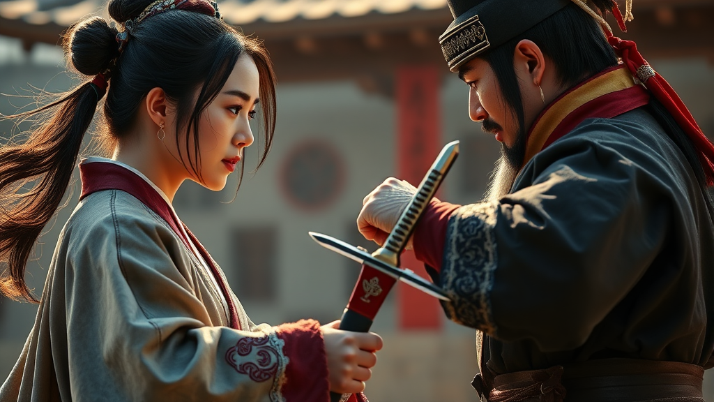 인물 관계도 (realistic 스타일)