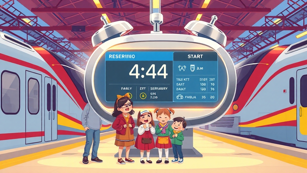 2025 추석 예매 일정 (cartoon 스타일)