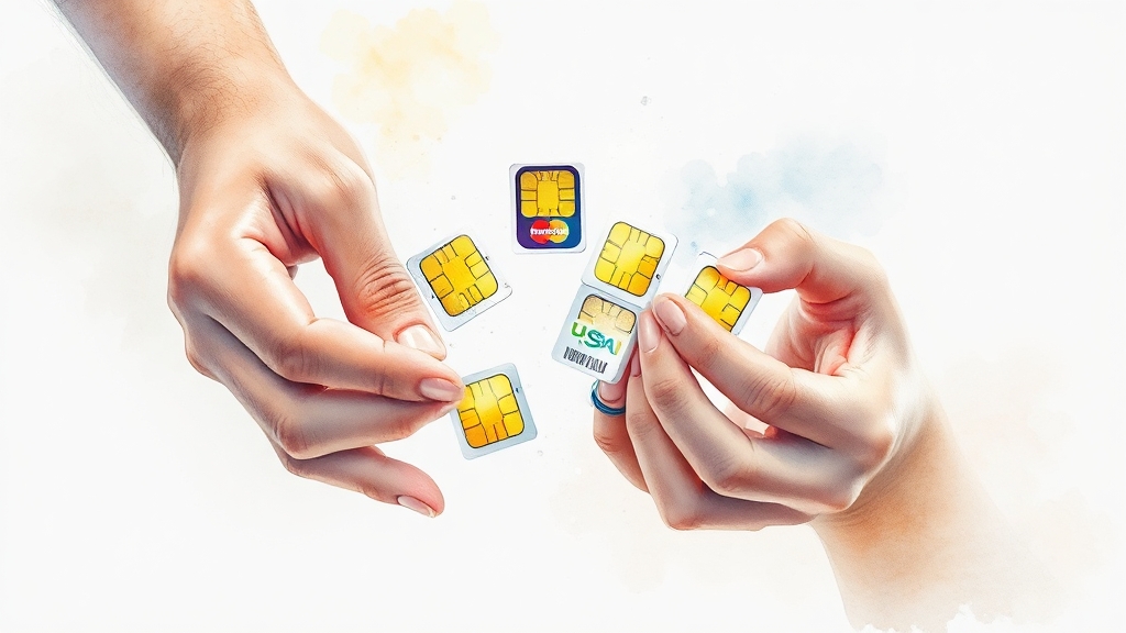 SK 알뜰폰 유심 교체 보호서비스 변경 구매 총정리 (25년 5월) 8 알뜰폰 사업자별 유심 교체 정책 비교 (watercolor 스타일)