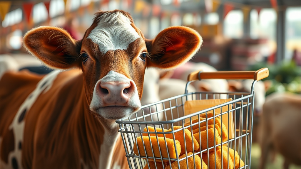 농축산물 할인대전, 이것만 알면 끝! (realistic 스타일)