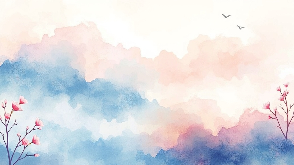 소비쿠폰 사용처 (watercolor 스타일)