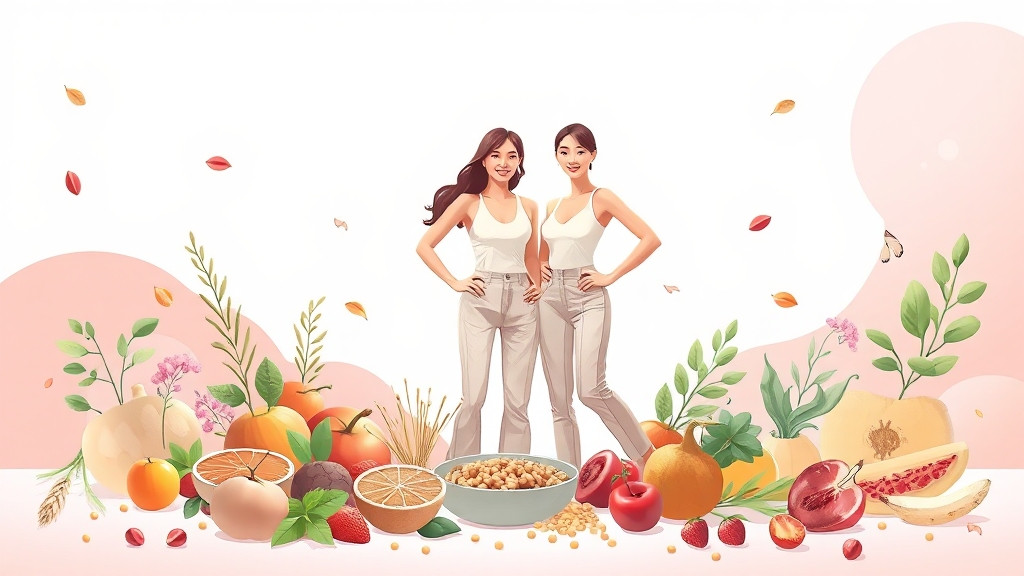 후기 및 요요 현상 관리 (illustration 스타일)