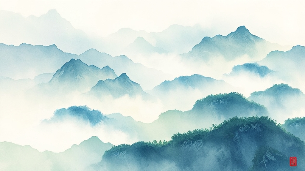 부정적 전망 요인 (watercolor 스타일)