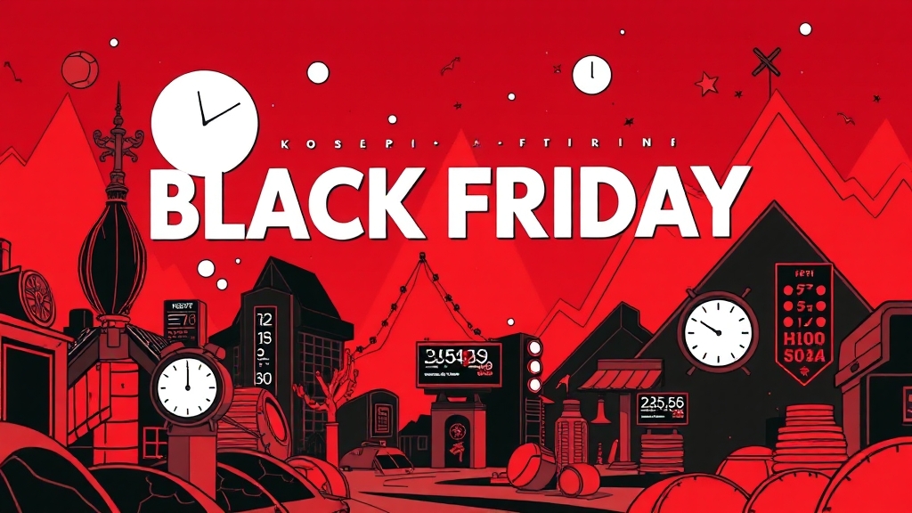 코스피 급락, 최근 현황은? (illustration 스타일)