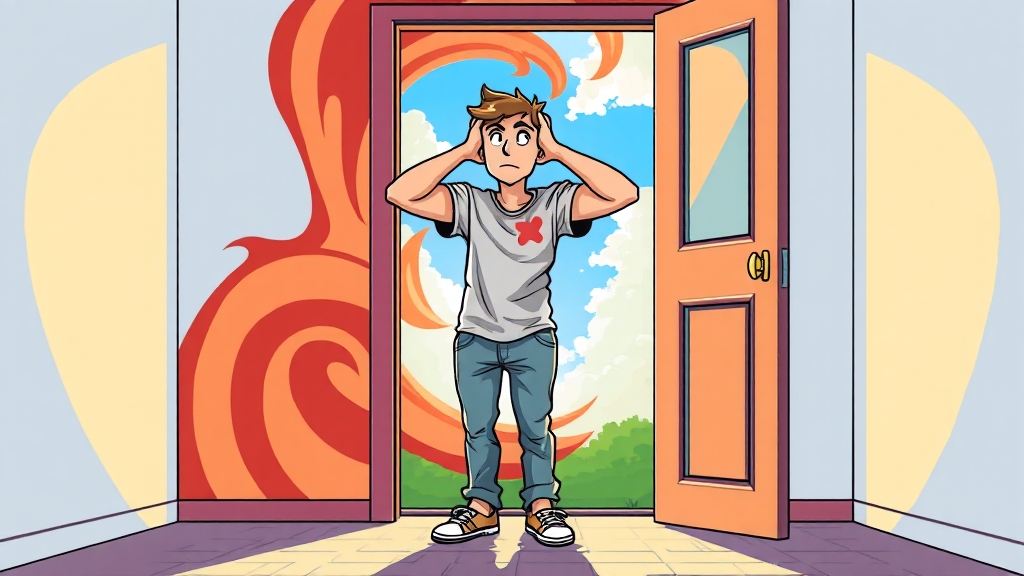 냉방병 vs 감기 vs 여름 감기 (cartoon 스타일)