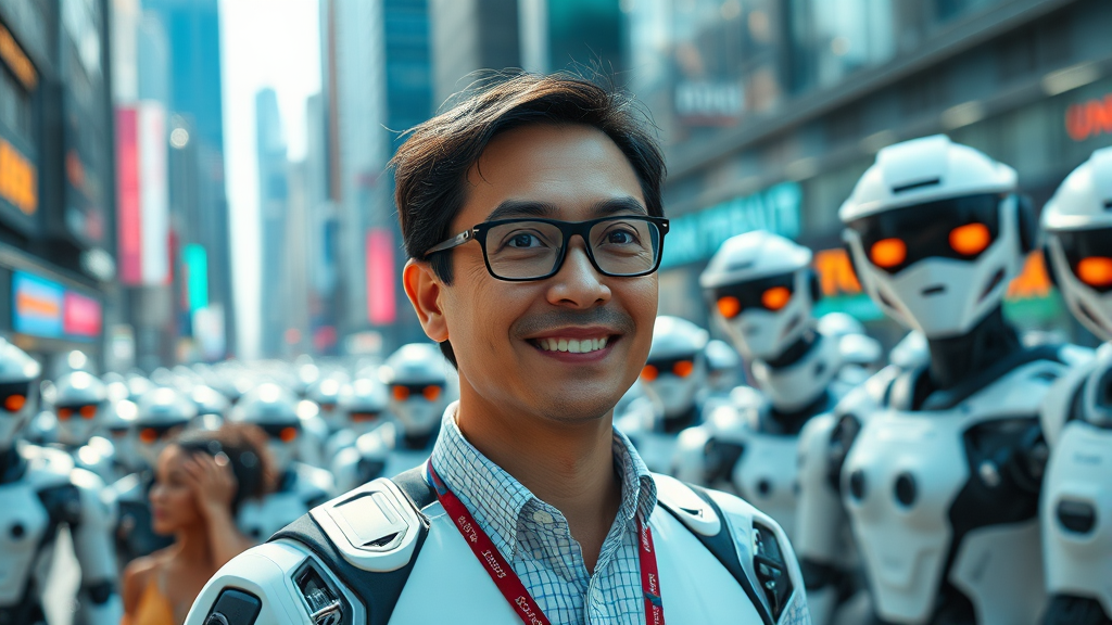 로봇 시대, 성큼 (realistic 스타일)