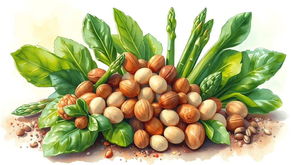 잇몸에 좋은 음식 & 영양제 (watercolor 스타일)