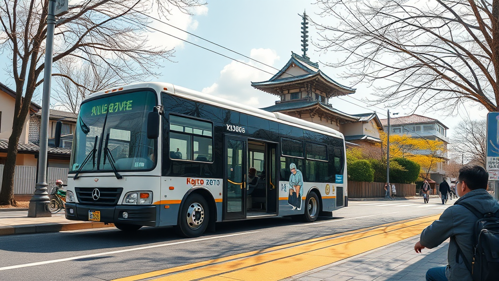 교토 버스투어 준비 & 꿀팁 대방출 (realistic 스타일)