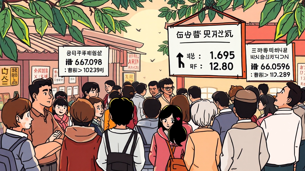 전세시장 현황 및 갭투자 영향 (cartoon 스타일)